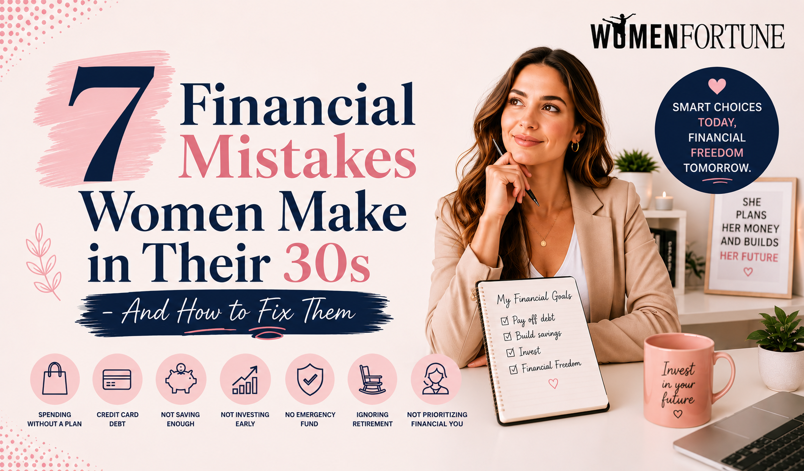 7 Financial Mistakes Women Make in Their 30s – And How to Fix Them
