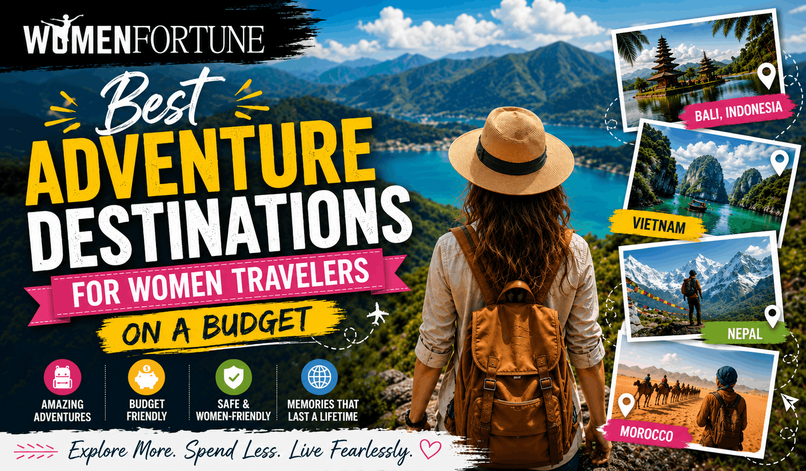 Best Adventure Destinations for Women Travelers on a Budget