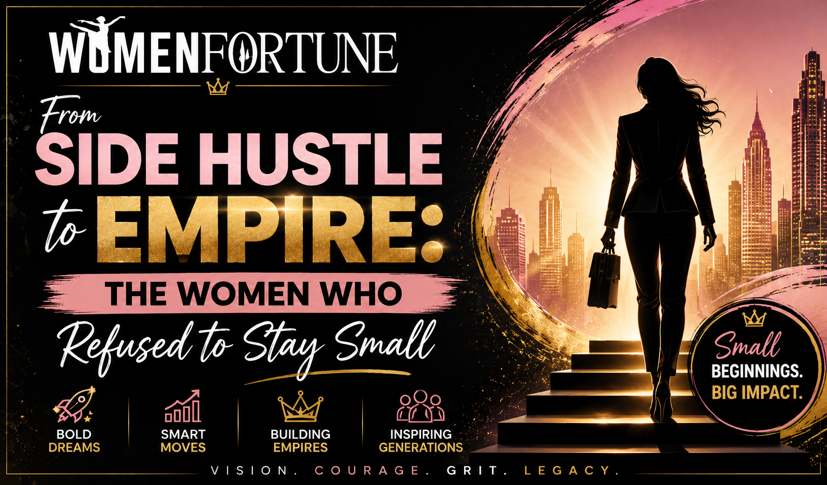 From Side Hustle to Empire: The Women Who Refused to Stay Small