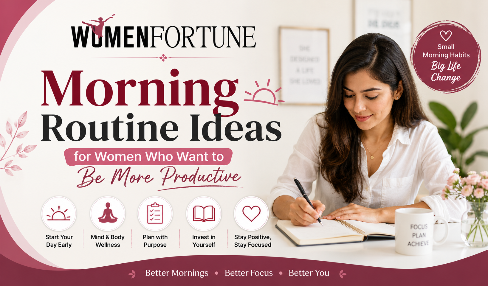 Morning Routine Ideas for Women Who Want to Be More Productive