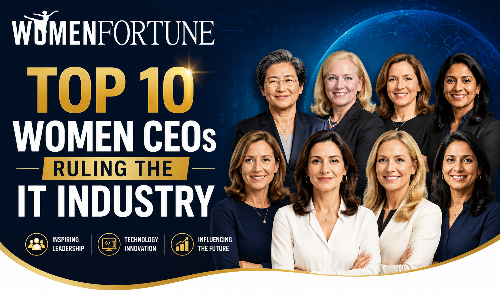 Top 10 Women CEOs Ruling the IT Industry