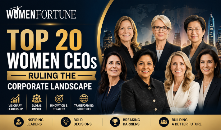 Top 20 Women CEOs Ruling the Corporate Landscape