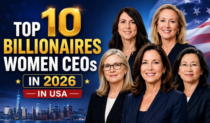 Top10 Billionaires Women CEOs in 2026 in USA