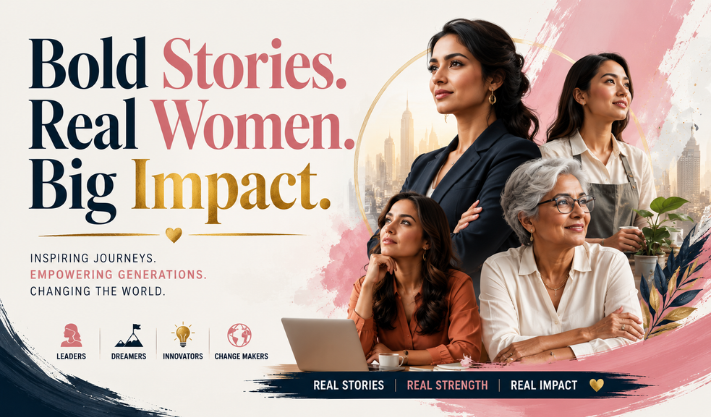 Bold Stories. Real Women. Big Impact