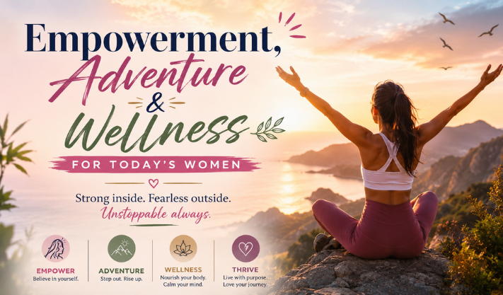 Empowerment, Adventure & Wellness for Today’s Women