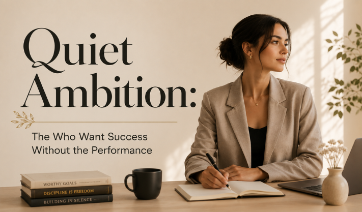 Quiet Ambition: The Women Who Want Success Without the Performance