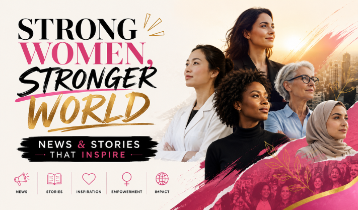 Strong Women, Stronger World, News & Stories That Inspire