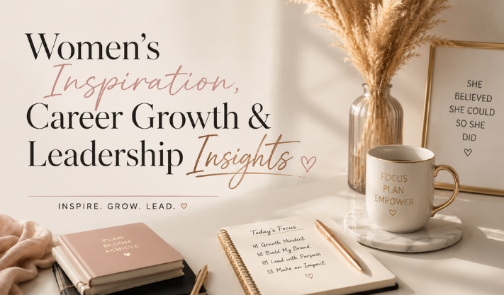 Women’s Inspiration, Career Growth & Leadership Insights