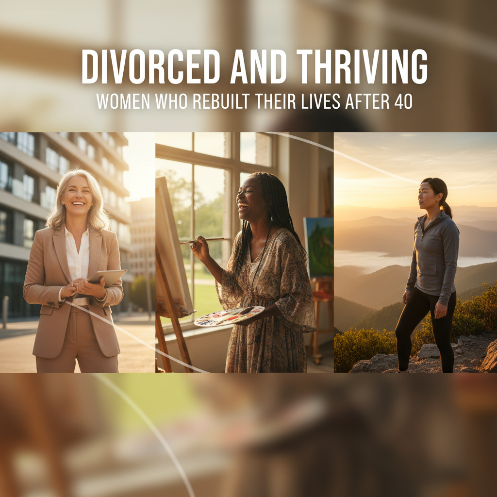 Divorced and thriving: women who rebuilt their lives after 40
