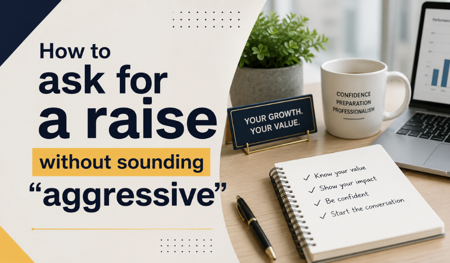 How to ask for a raise without sounding “aggressive”