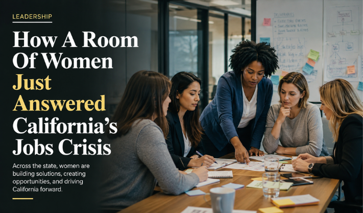 How A Room Of Women Just Answered California’s Jobs Crisis